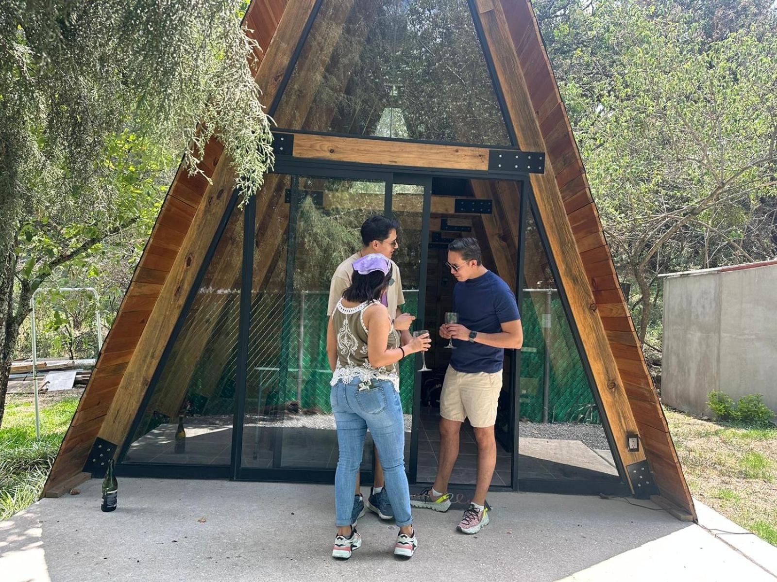 Cabanas Alpina, Romantica Y Acogedora A 10 Minutos Del Centro Tepoztlán Buitenkant foto