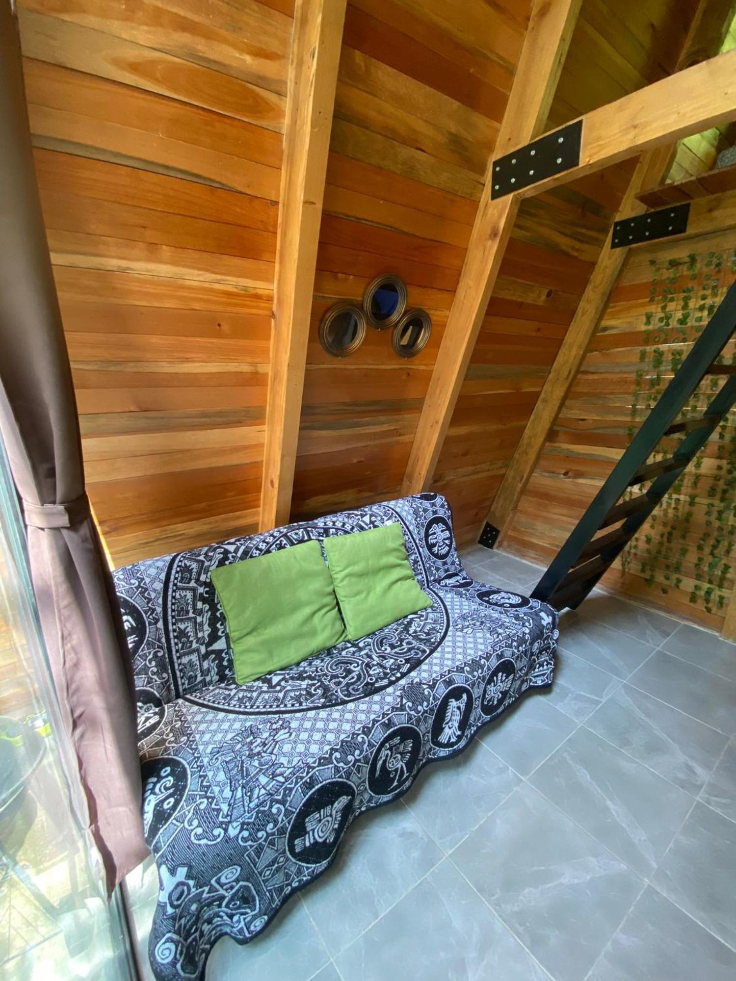 Cabanas Alpina, Romantica Y Acogedora A 10 Minutos Del Centro Tepoztlán Kamer foto