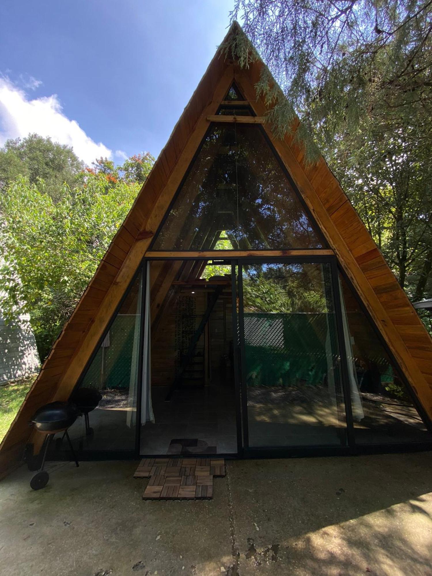 Cabanas Alpina, Romantica Y Acogedora A 10 Minutos Del Centro Tepoztlán Buitenkant foto