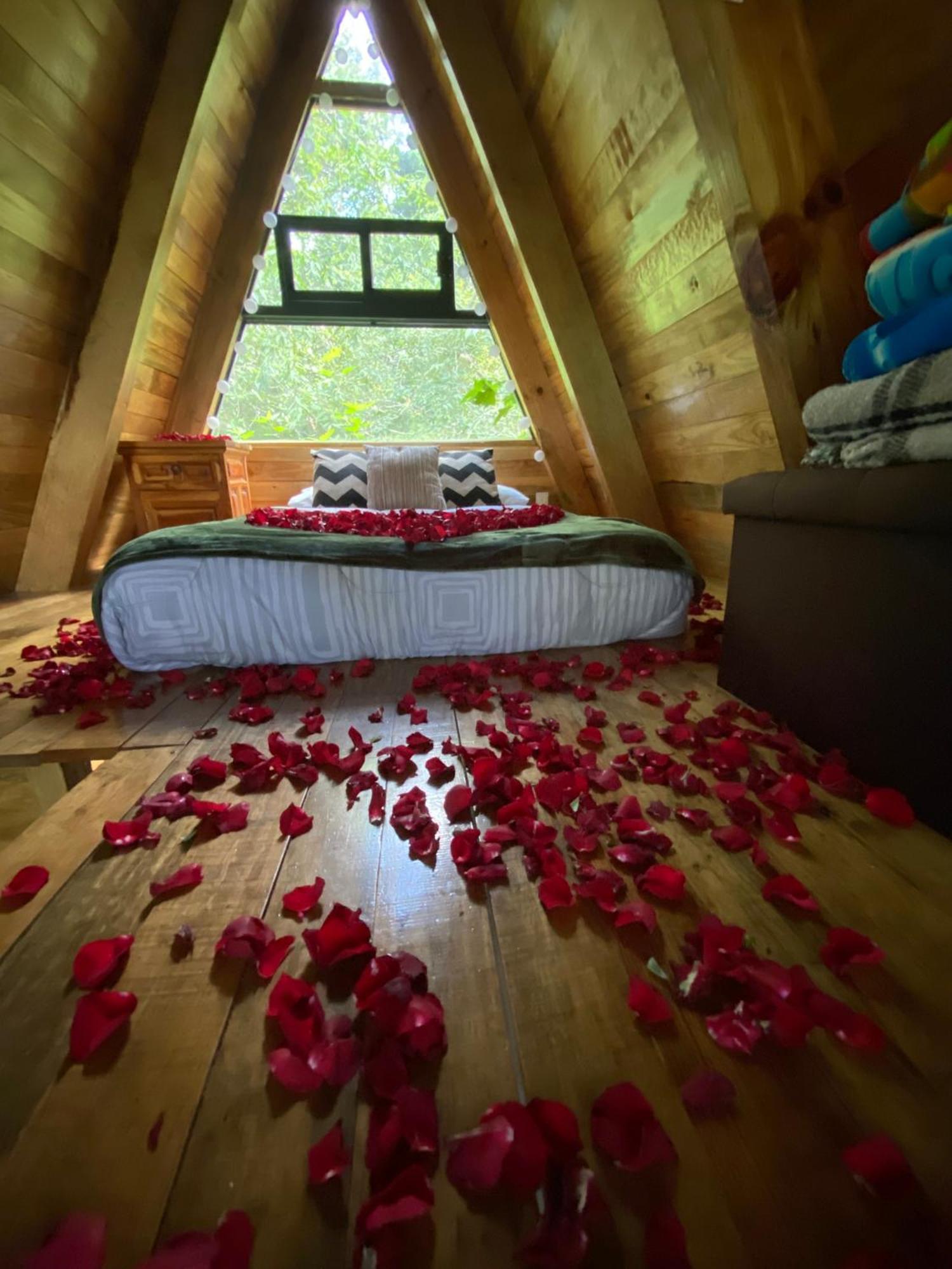 Cabanas Alpina, Romantica Y Acogedora A 10 Minutos Del Centro Tepoztlán Buitenkant foto